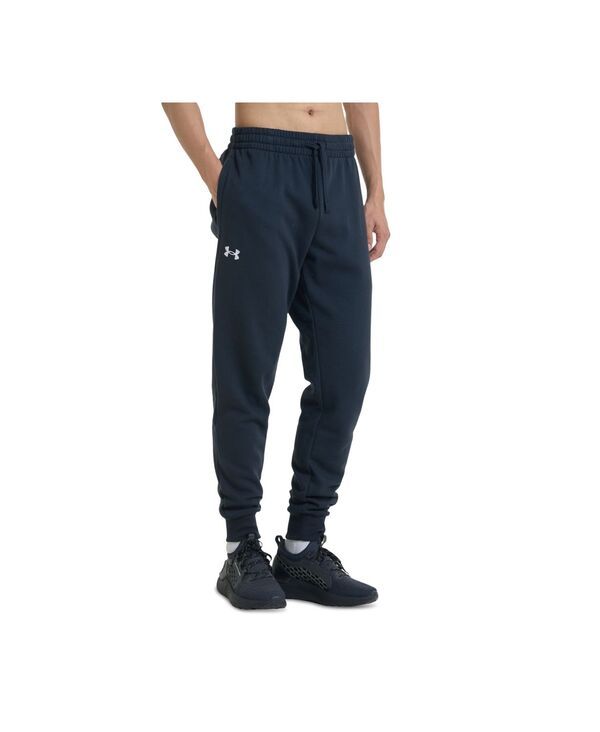 アンダーアーマー メンズ ボトムス カジュアルパンツ ジョガーパンツ フリース Under Armour Mens Rival TaperedFit Fleece Joggers Black ブラック
