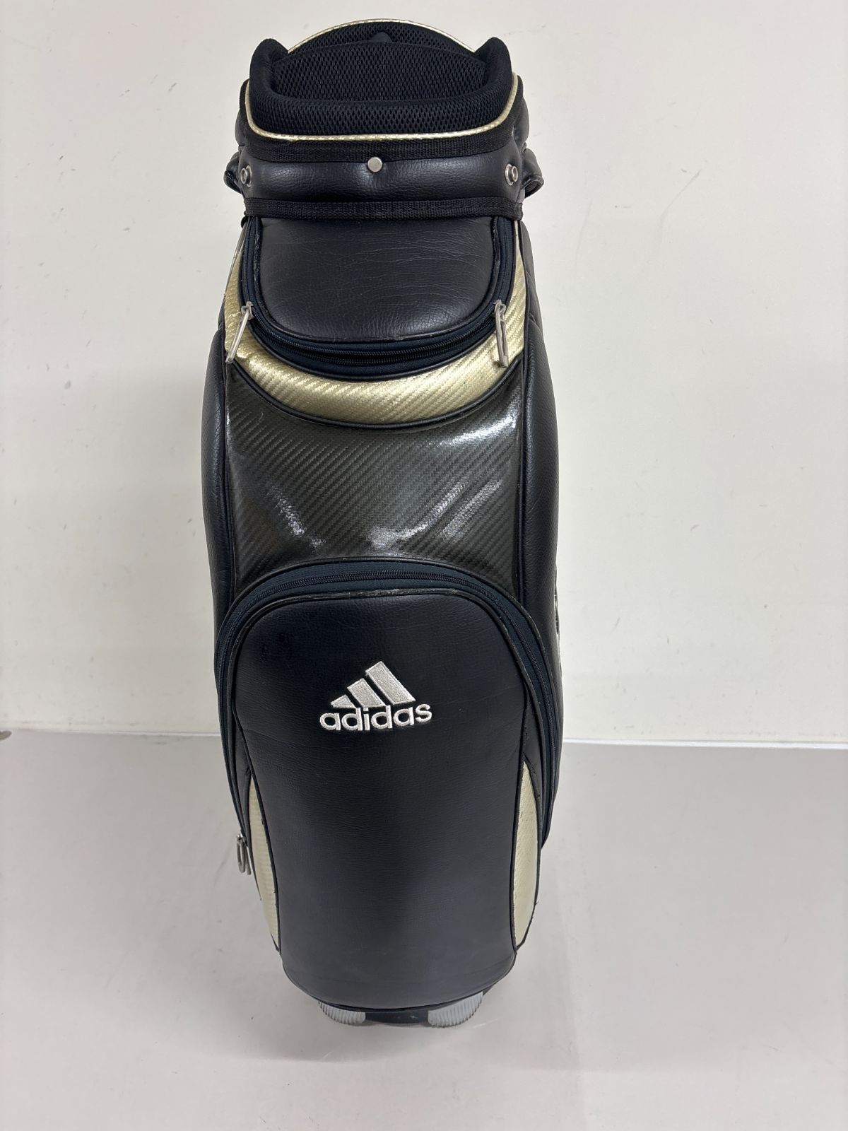 送料無料 adidas アディダス キャディバッグ ブラック ゴルフバッグ 4