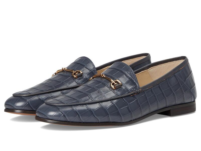 サムエデルマン レディース シューズ スリッポン・ローファー Sam Edelman Loraine LoaferMoc Shoes Galaxy Gray Cro グレー