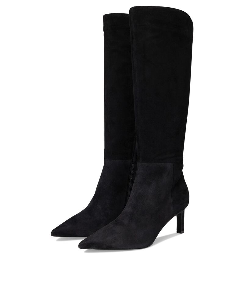 マーク・フィッシャー レディース シューズ ブーツ・レインブーツ Marc Fisher LTD Esmee Black Suede ブラック