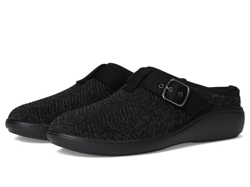 ライフストライド レディース シューズ スリッポン・ローファー ニット LifeStride Balanceknit MuleClog Shoes Black Heather ブラック 16,485円