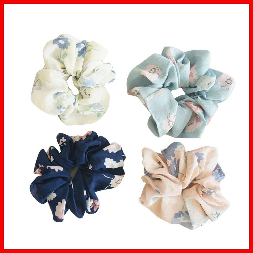 【特価商品】上品 結婚式 大人 綺麗め シュシュセット 髪留め 3/4/5/6/7点セット 大きめ 可愛いシュシュヘアアクセサリー ヘアゴム黒 和風シュシュシンプルレディースガールズ
