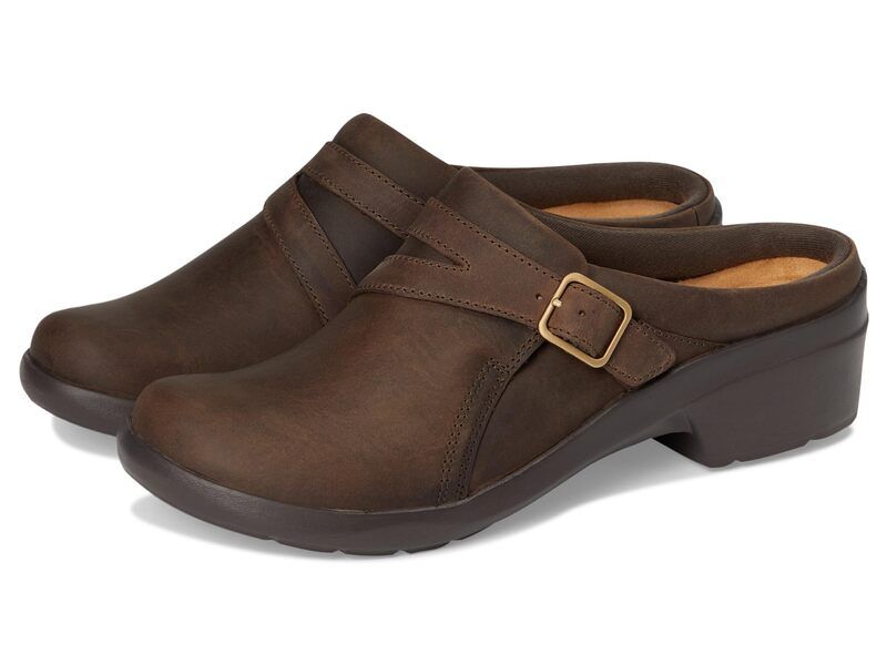 クラークス レディース シューズ サンダル Clarks Angie Braley Slate Leather スレート