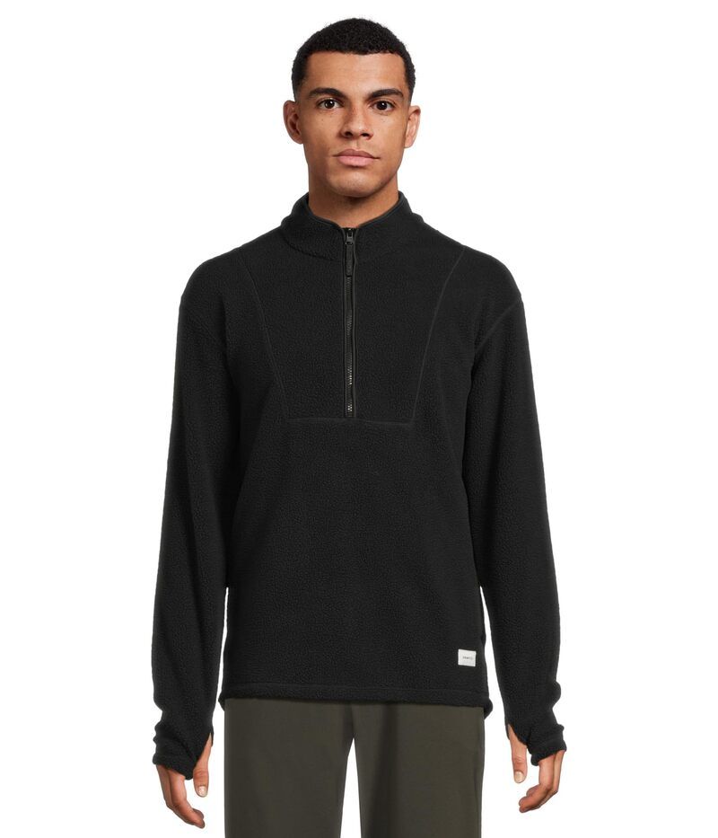 クラフト メンズ トップス シャツ ハーフジップ フリース Craft Join Pile Fleece Halfzip Black ブラック