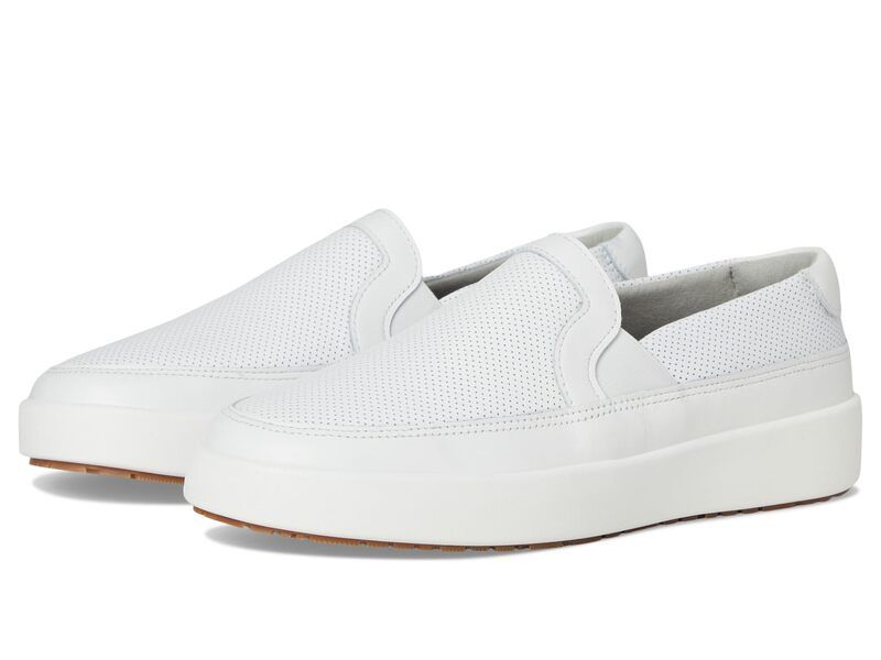 サス レディース シューズ スリッポン・ローファー SAS Chuyx Slip On Comfort Loafer White Perf ホワイト