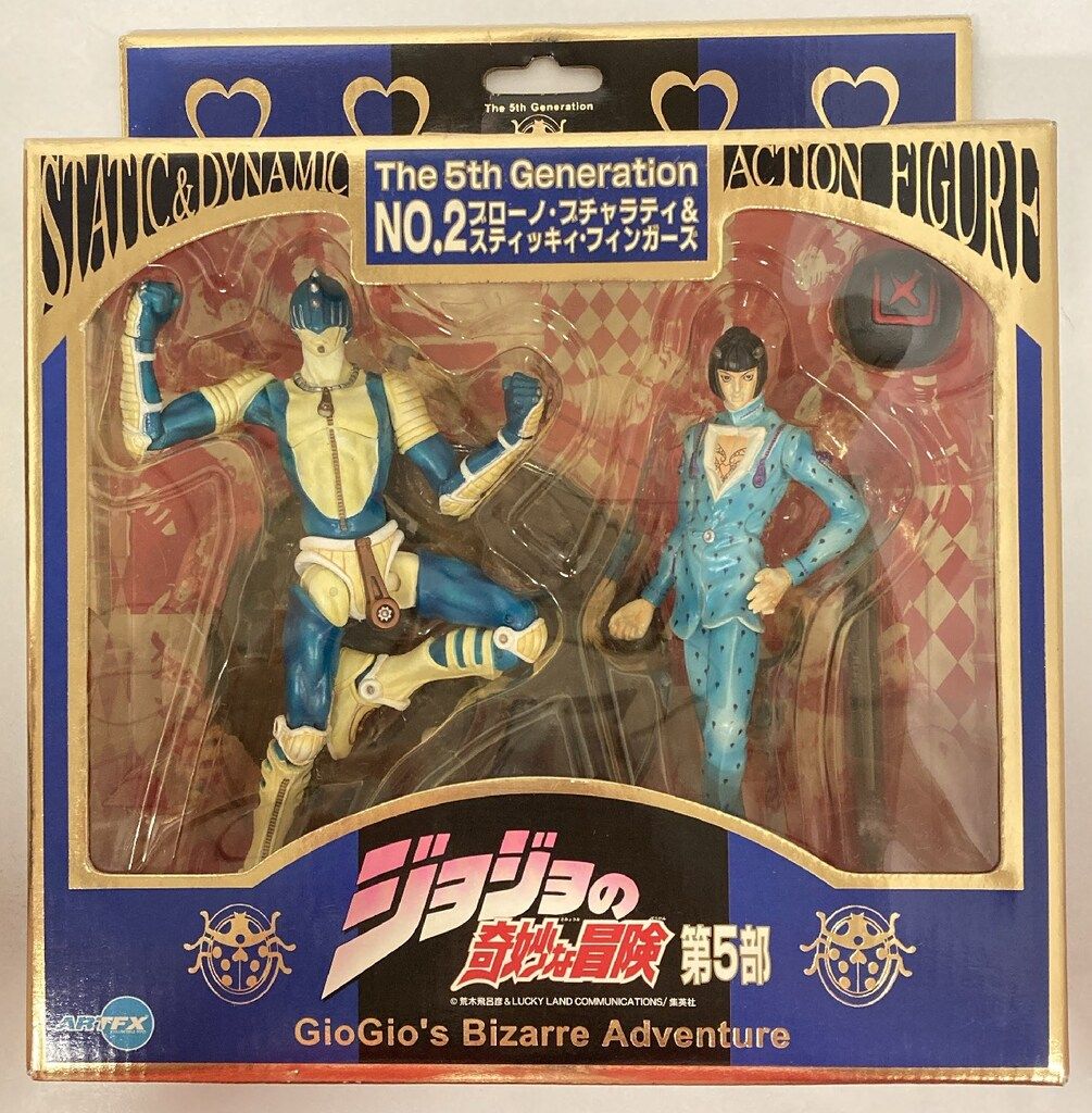 コトブキヤ ARTFX ブチャラティ&スティッキーフィンガーズ - メルカリ