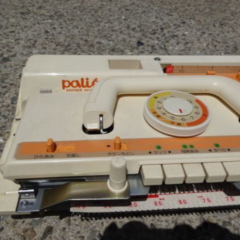 ブラザー パリエ 家庭用編み機 編み機 Palie BROTHER KH-871 昭和 
