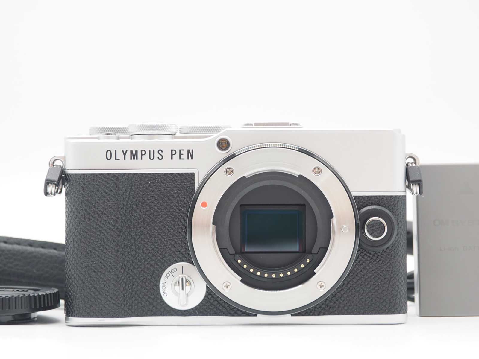 オリンパス Olympus Pen E-P7 20.3MP Digital Camera Silver 928 shots [新品同様] #Z6197A