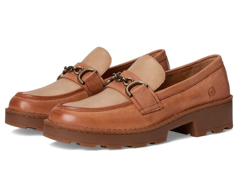 ボーン レディース シューズ スリッポン・ローファー Born Carrera Buckle Brown ブラウン