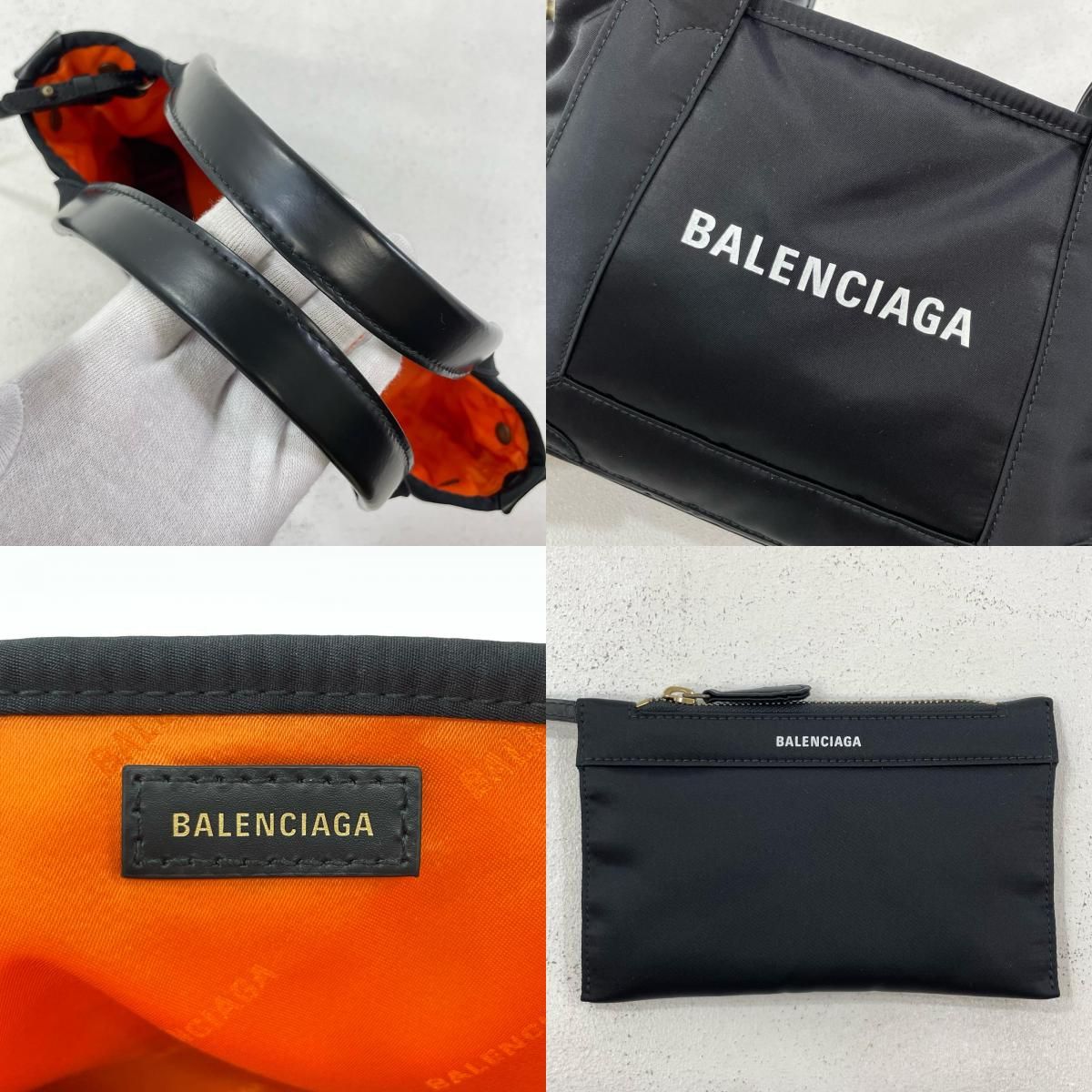 中古】BALENCIAGA | バレンシアガ ナイロン カバスXS 2way ショルダー 