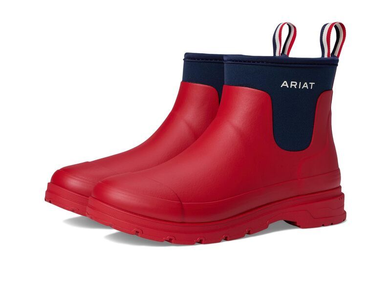 アリアト レディース シューズ ブーツ・レインブーツ Ariat Kelmarshortie Rubber Boots Team Red レッド