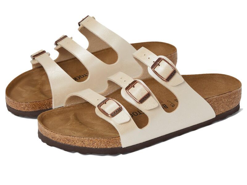 ビルケンシュトック レディース シューズ サンダル Birkenstock Florida BirkoFlor Graceful Pearl White ホワイト 26,134円