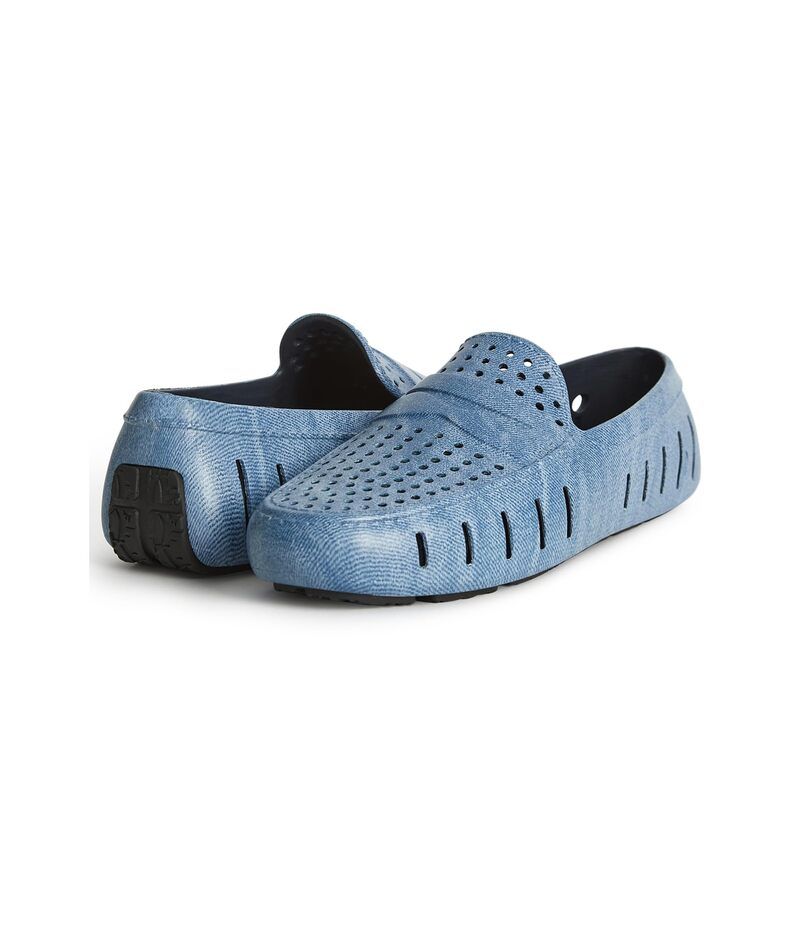 フローファ メンズ シューズ スリッポン・ローファー Floafers Country Club 20 Blue Denim デニム
