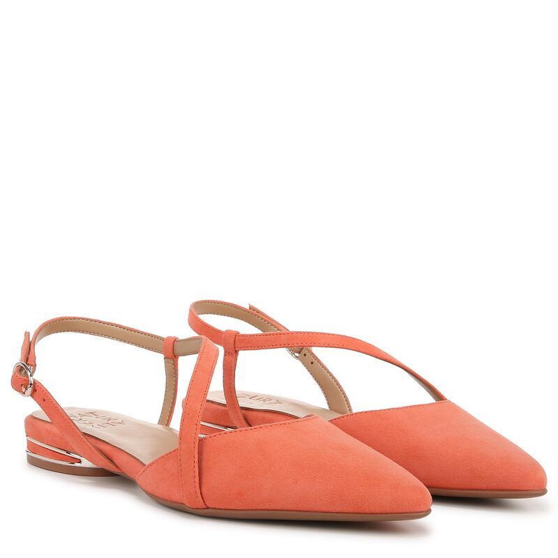 ナチュライザー レディース シューズ サンダル Naturalizer Hawaii Slingbacks Apricot Blush S ブラッシュ