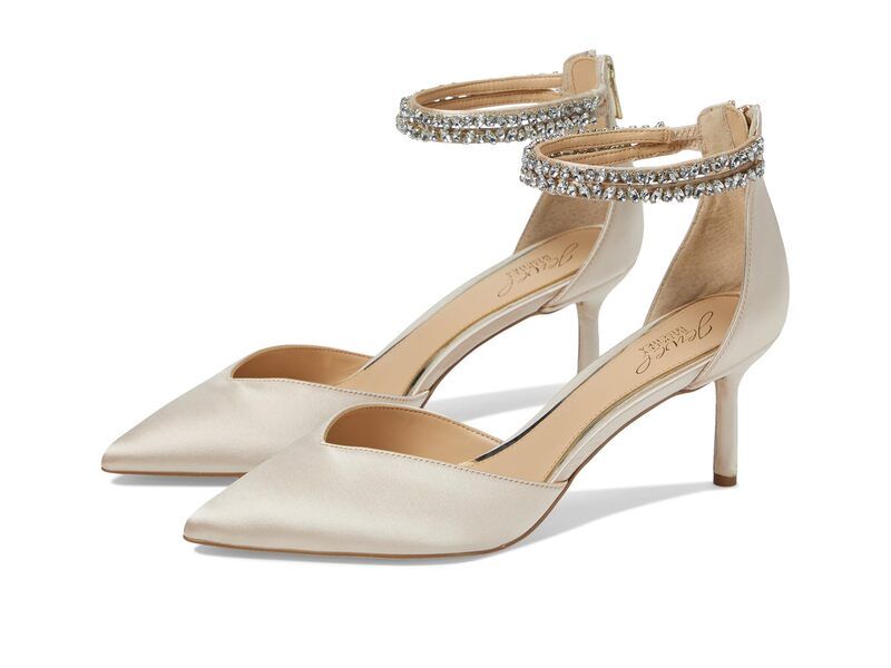 ジュウェルダグレイミシュカ レディース シューズ ヒール Jewel Badgley Mischka Maya Champagne シャンパン