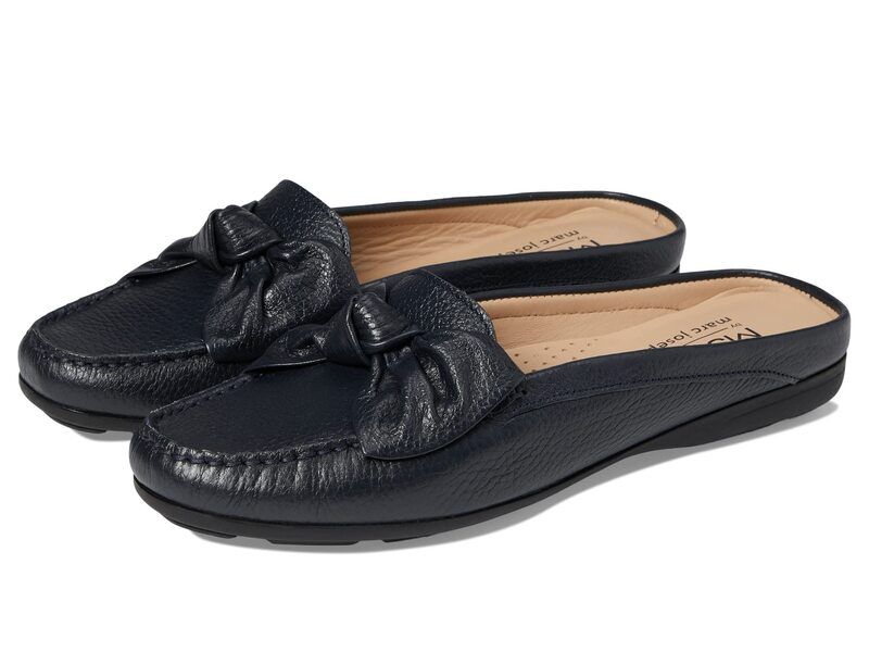 マークジョセフニューヨーク レディース シューズ スリッポン・ローファー Marc Joseph New York Diane Street Navy Grainy ネイビー