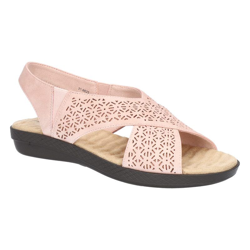 イージーストリート レディース シューズ サンダル Easy Street Claudia Blush ブラッシュ 12,935円