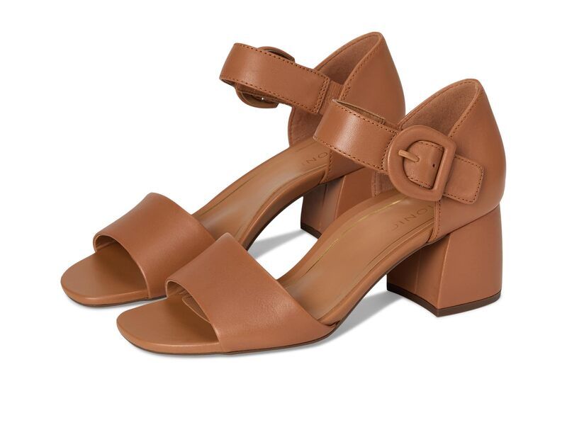 バイオニック レディース シューズ ヒール アンクル VIONIChardonnay Ankle Straps Camel Nappa Lea キャメル