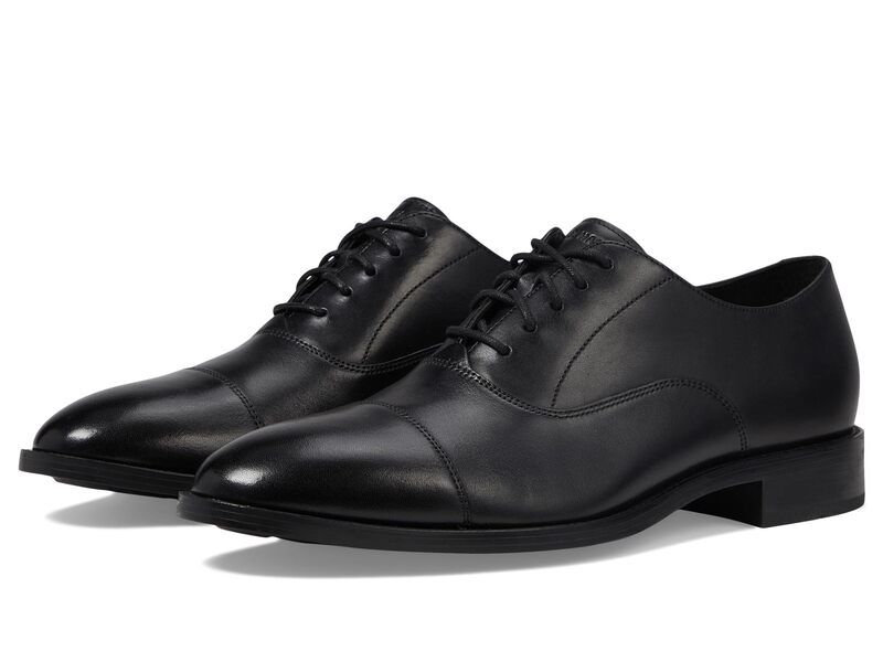 コールハーン メンズ シューズ オックスフォード キャップ Cole Haan Hawthorne Cap Toe Oxford Black ブラック