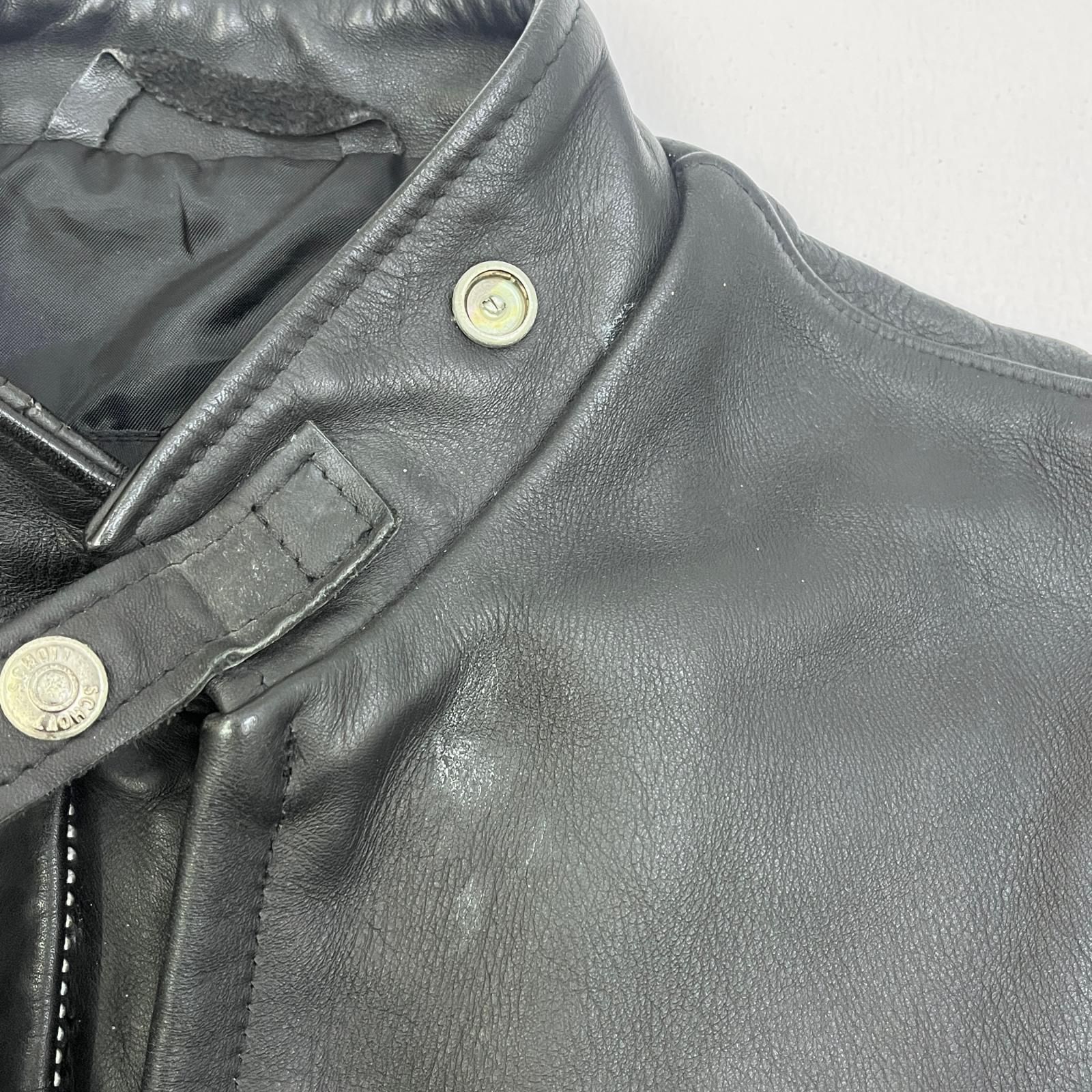 加古川店】 中古 schott | ショット ライダースジャケット ｼﾝｸﾞﾙﾗｲﾀﾞｰｽ
