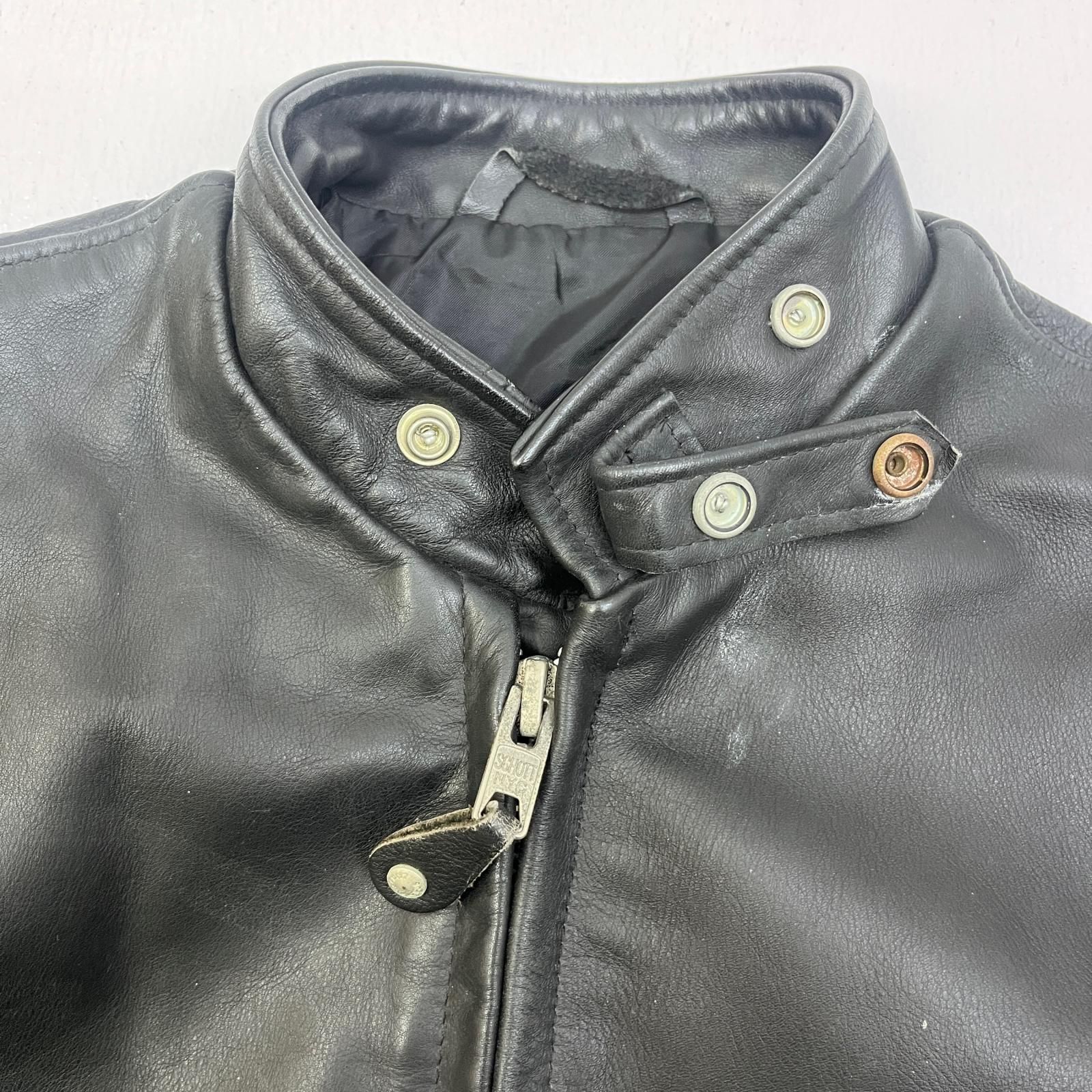 加古川店】 中古 schott | ショット ライダースジャケット ｼﾝｸﾞﾙﾗｲﾀﾞｰｽ