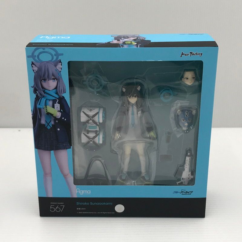 中古美品】 figma ブルーアーカイブ 567 砂狼シロコ 【053-260519-ti