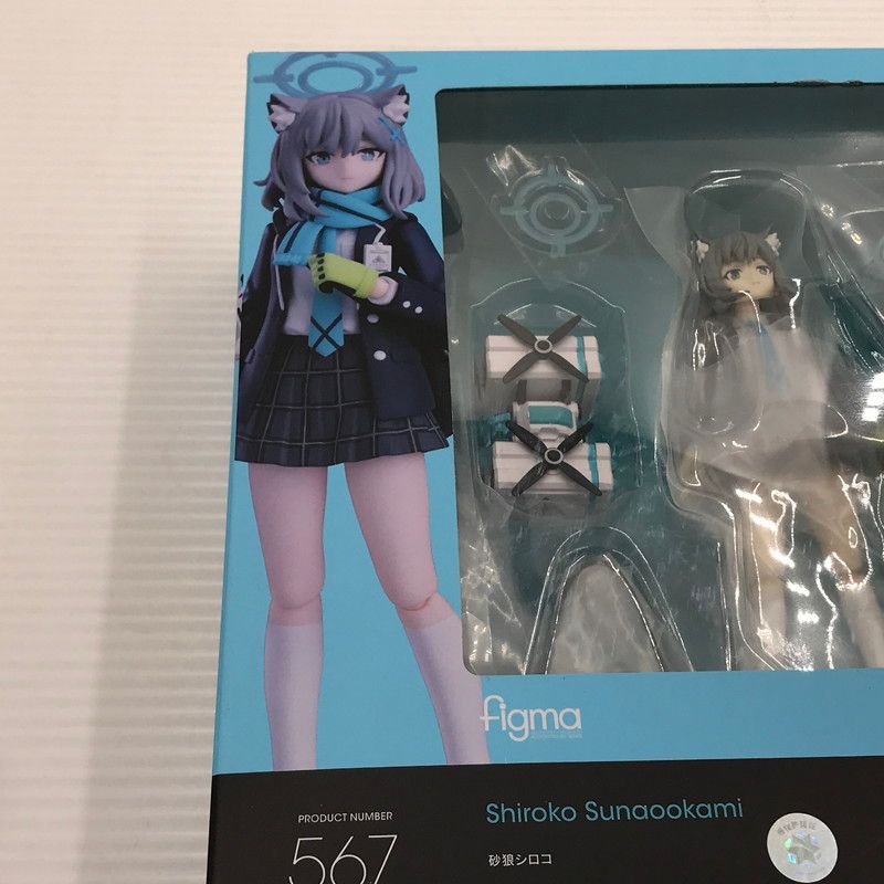 中古美品】 figma ブルーアーカイブ 567 砂狼シロコ 【053-260519-ti