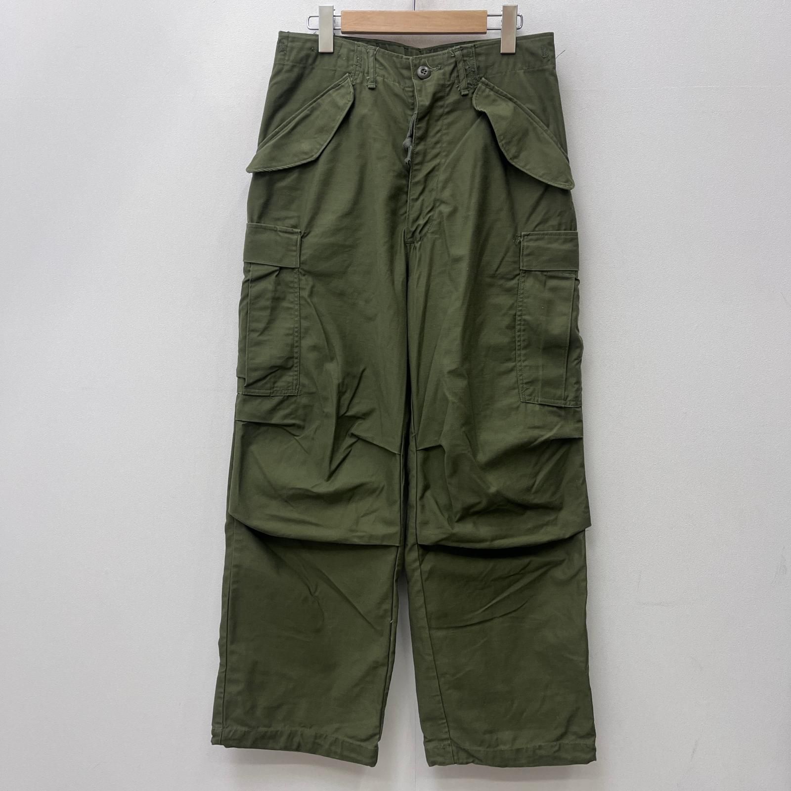 【加古川店】 中古 MILITARY衣料 | ミリタリーイリョウ パンツ M-65 FIELD PANTS DSA100-76-C-0955 カーキ サイズ：27 【107】