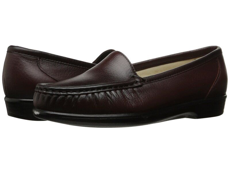 サス レディース シューズ スリッポン・ローファー SASimplify Comfort Loafer Antique Wine ワイン