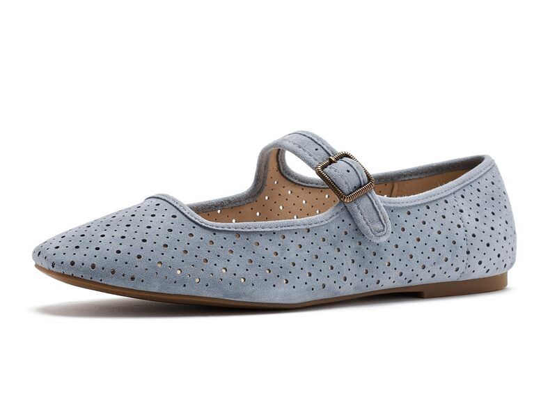 ラッキーブランド レディース シューズ サンダル Lucky Brand Tannyr Perforated Sandal French Grey グレー