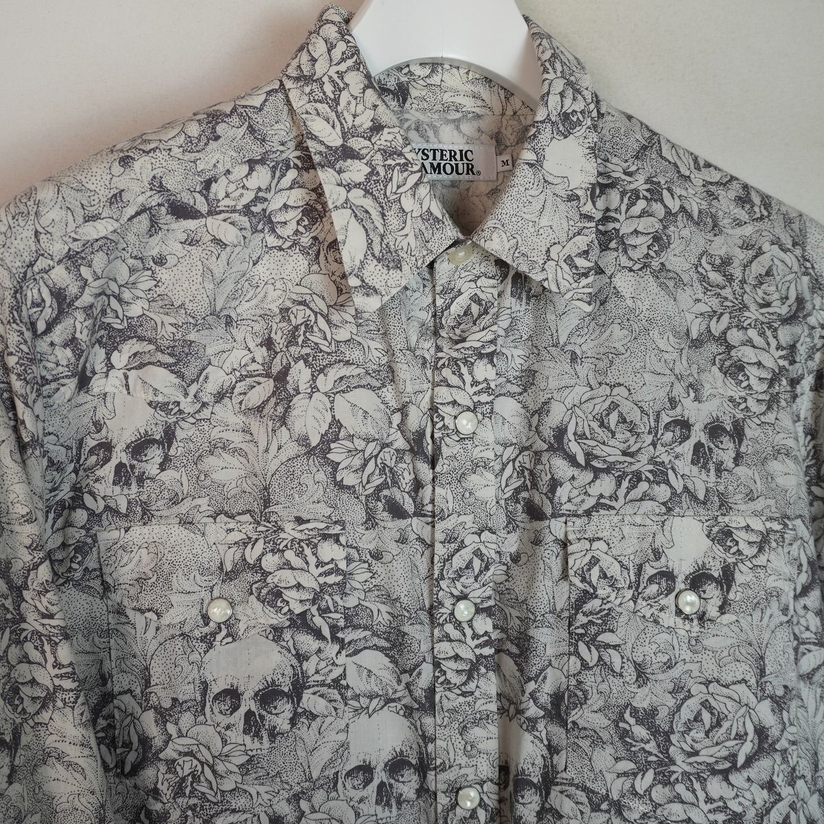 国内正規 HYSTERIC GLAMOUR ヒステリックグラマー スカル フラワー