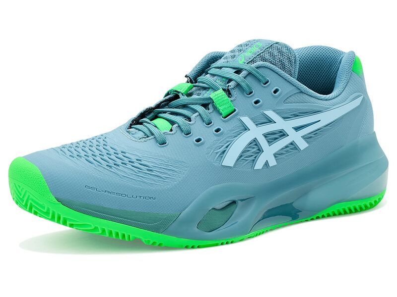 アシックス メンズ シューズ スニーカー ASICS GelResolution X Padel Saba BlueCool ブルー