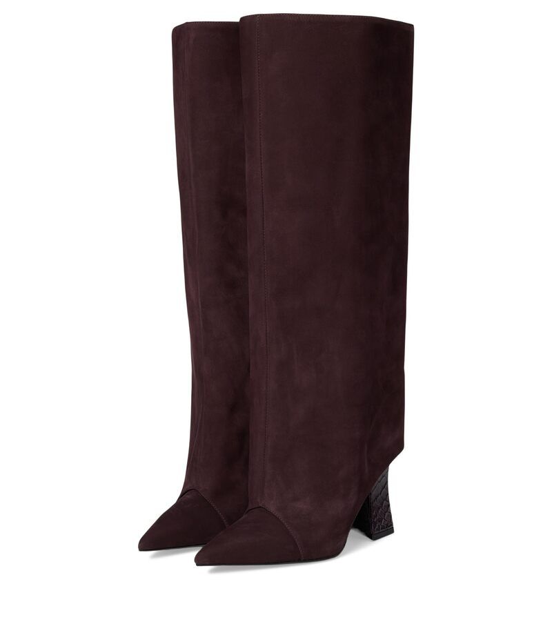 シュッツ レディース シューズ ブーツ・レインブーツ パイル Schutz Terry Up Dark Plum プラム