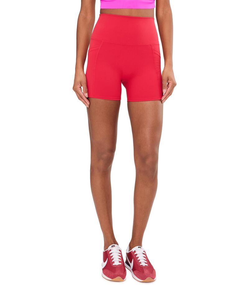 ビーチライオット レディース ボトムス ハーフパンツ・ショーツ ショートパンツ Beach Riot Nali Bike Shorts Red レッド