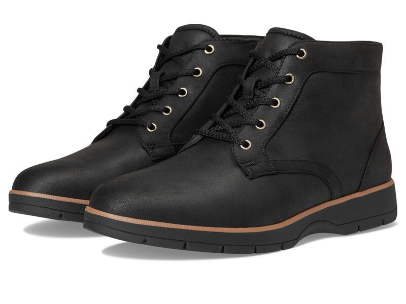 ドクター・ショール レディース シューズ ブーツ・レインブーツ レース Dr Scholls Northstar LaceUp Short Boots Black ブラック