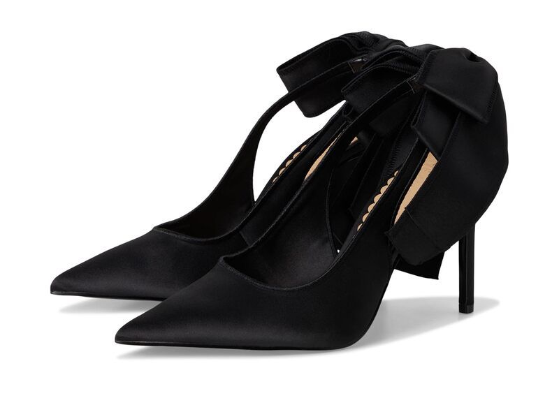 スティーブ マデン レディース シューズ ヒール Steve Madden Teacup Black Satin ブラック