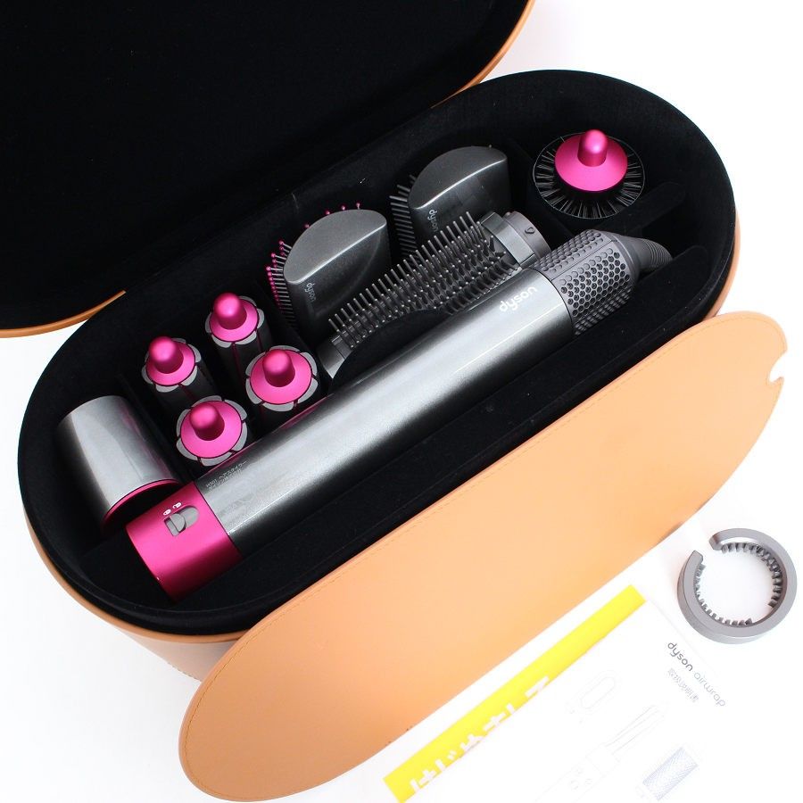 美品】Dyson Airwrap Complete HS01 COMP FN ニッケル/フューシャ 