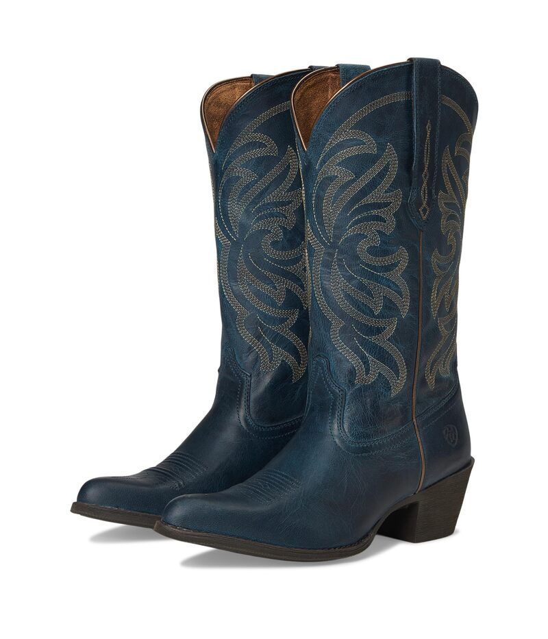 アリアト レディース シューズ ブーツ・レインブーツ Ariat Heritage J Toe Fresh Denim デニム