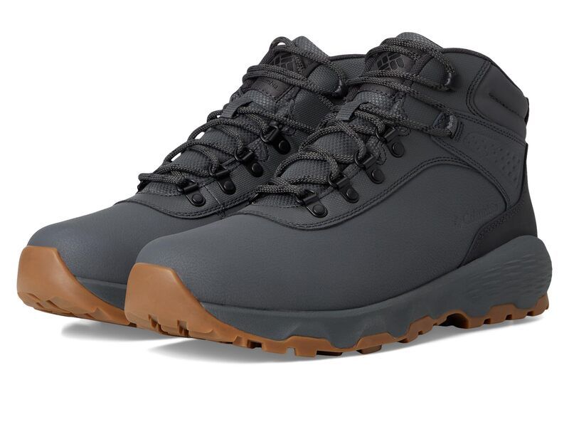コロンビア メンズ シューズ ブーツ・レインブーツ レザー Columbia Newton Wander Leather GrillShark
