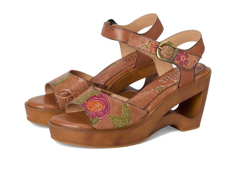 スプリングステップ レディース シューズ ヒール LArtiste by Spring Step Coolchic Brown Multi ブラウン