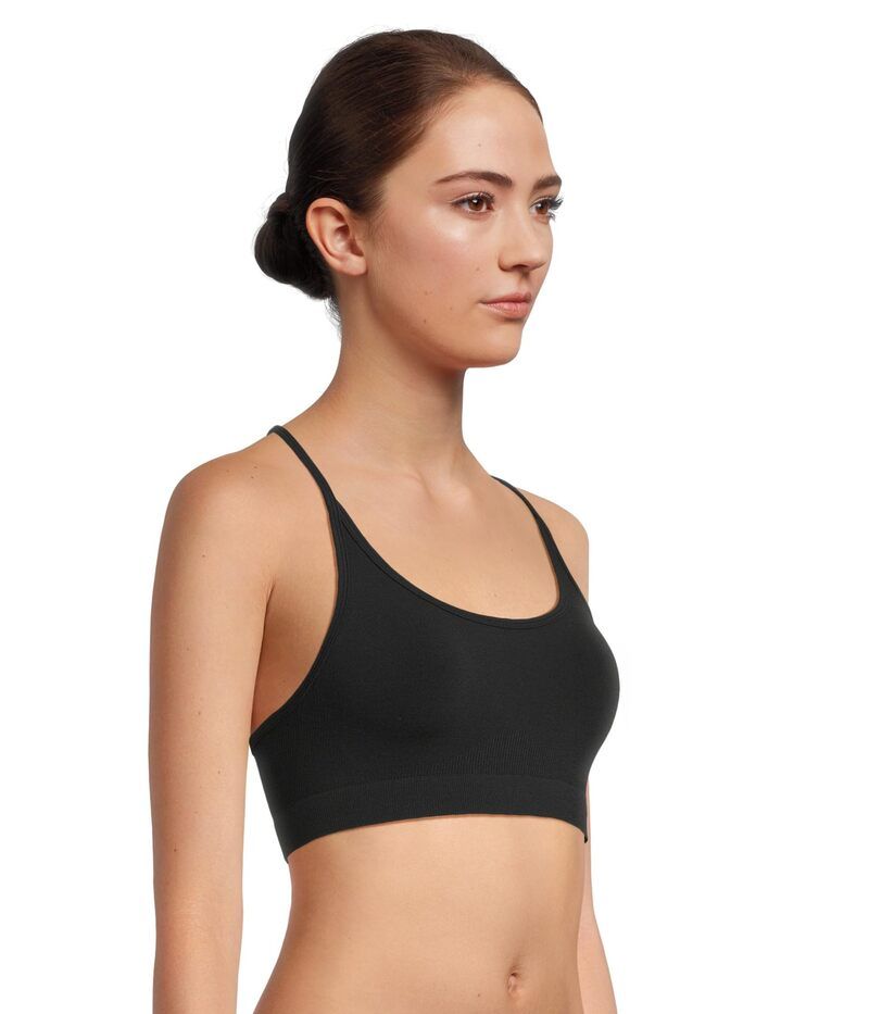 スマートウール レディース アンダーウェア ブラジャー Smartwool Merino Blend Bralette Black ブラック