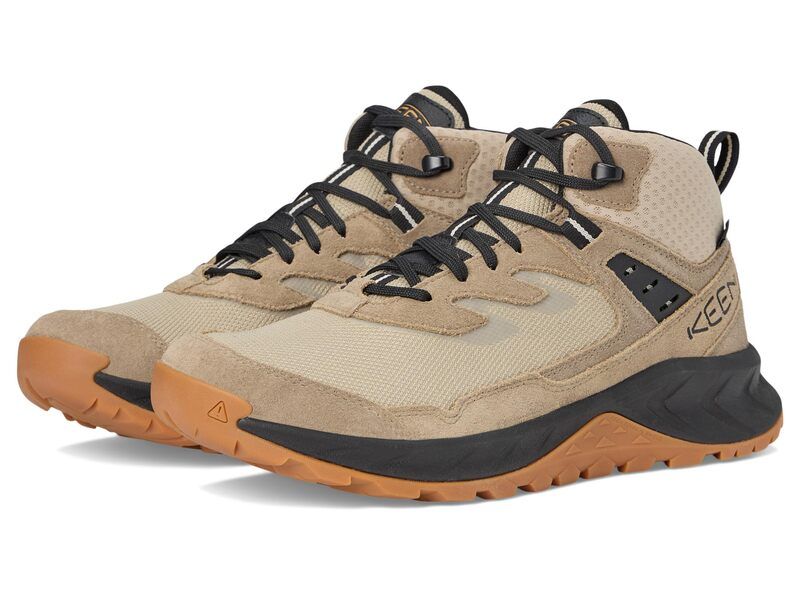 キーン メンズ シューズ ブーツ・レインブーツ KEEN Hightrail Mid Waterproof BrindleOak Buf