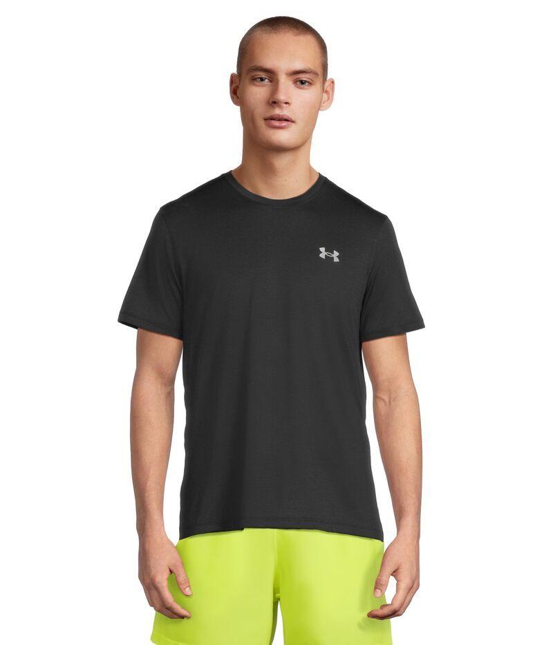 アンダーアーマー メンズ トップス シャツ Under Armour Streaker TShirt BlackReflectiv ブラック