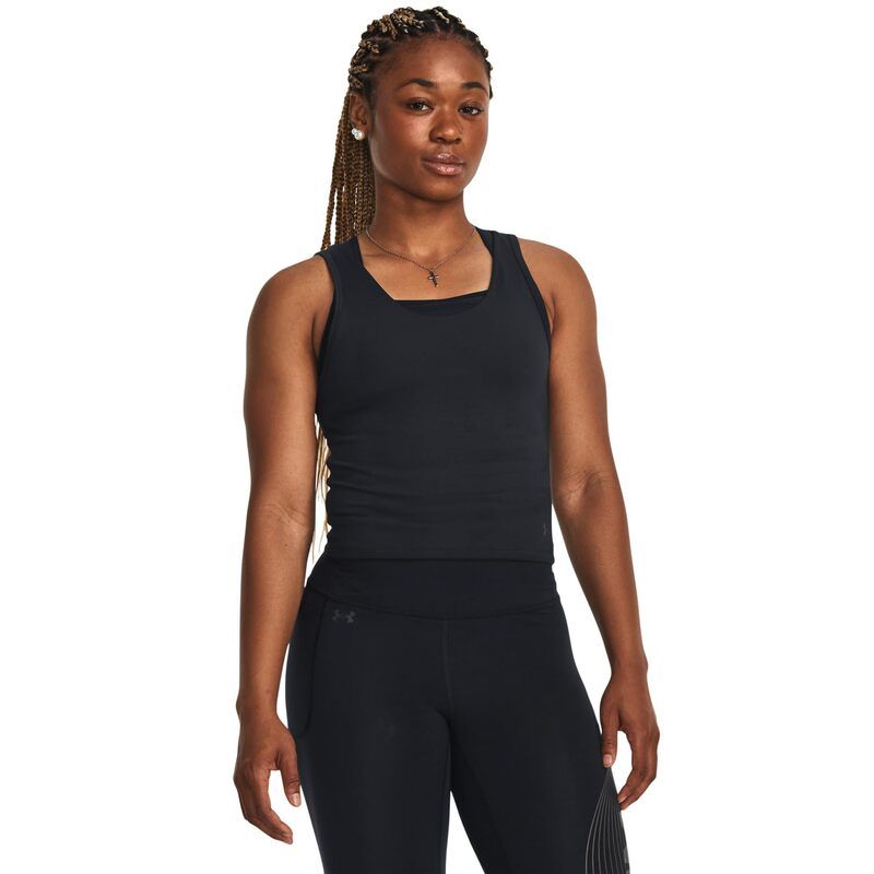 アンダーアーマー レディース トップス シャツ Under Armour Motion Tank BlackJet Gray ブラック