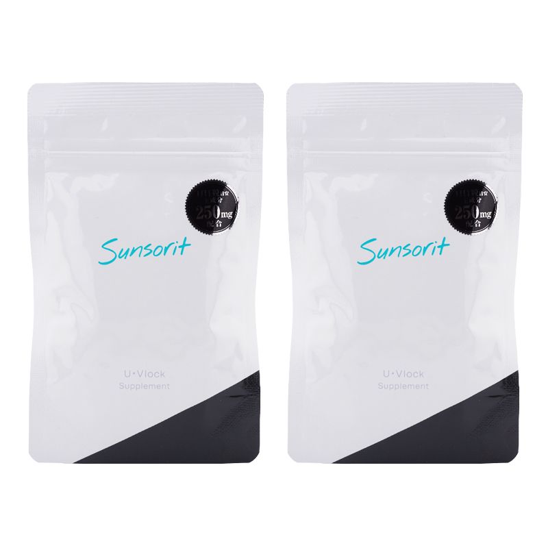 [2個セット] Sunsorit サンソリット U･Vlock サプリメント 30粒 ビタミン シトラス果実 健康食品 美容[ネコポス]
