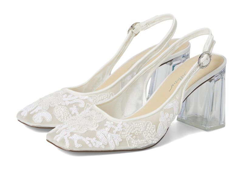 ブルーバイベトシージョンソン レディース シューズ ヒール Blue by Betsey Johnsoninah Ivory Clear アイボリー