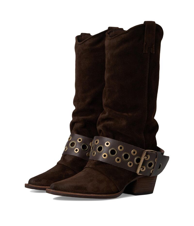 スティーブ マデン レディース シューズ ブーツ・レインブーツ Steve Madden Ashwood Brown Suede ブラウン
