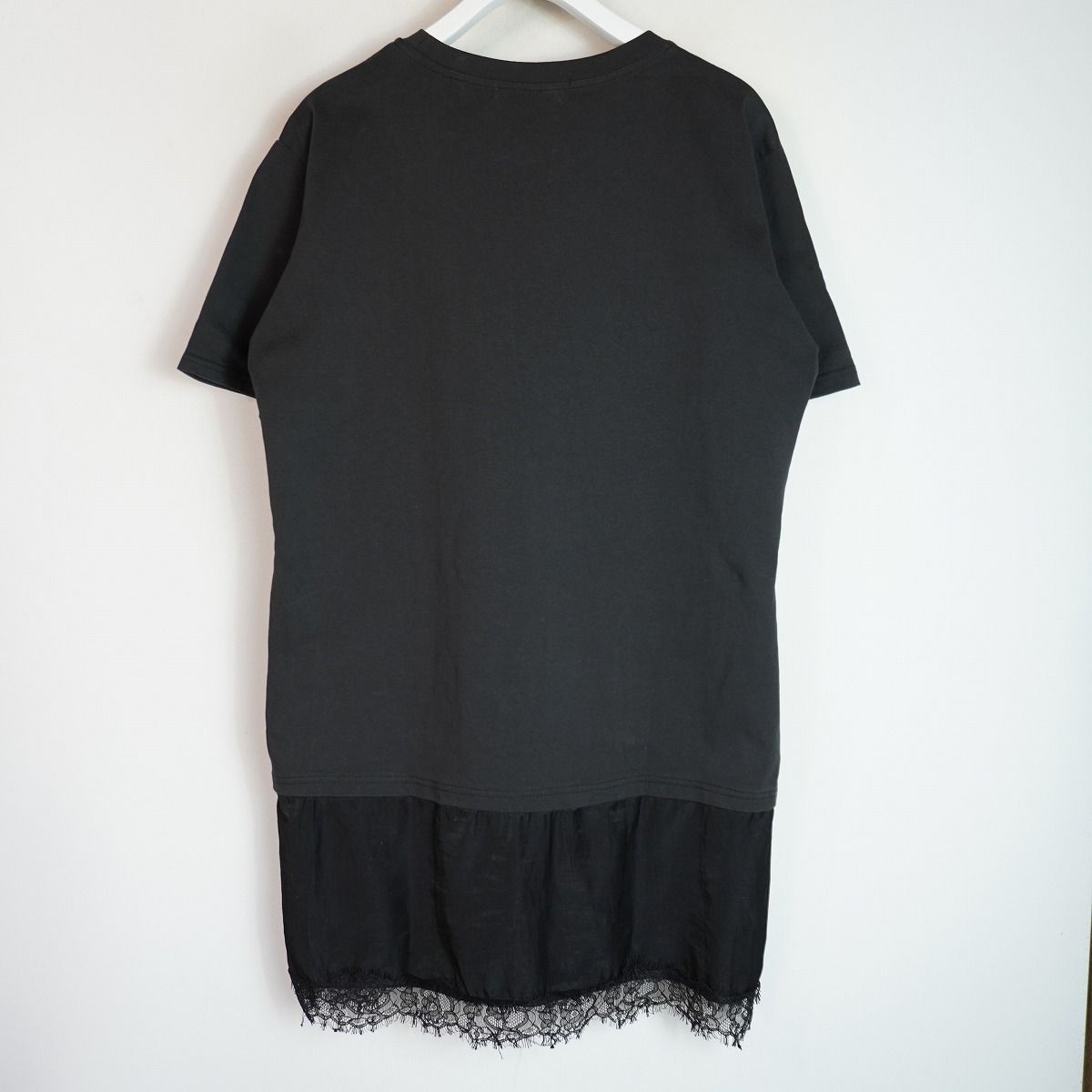 MICALLE MICALLE ミカーレミカーレ 半袖 Tシャツ レース ドッキング 