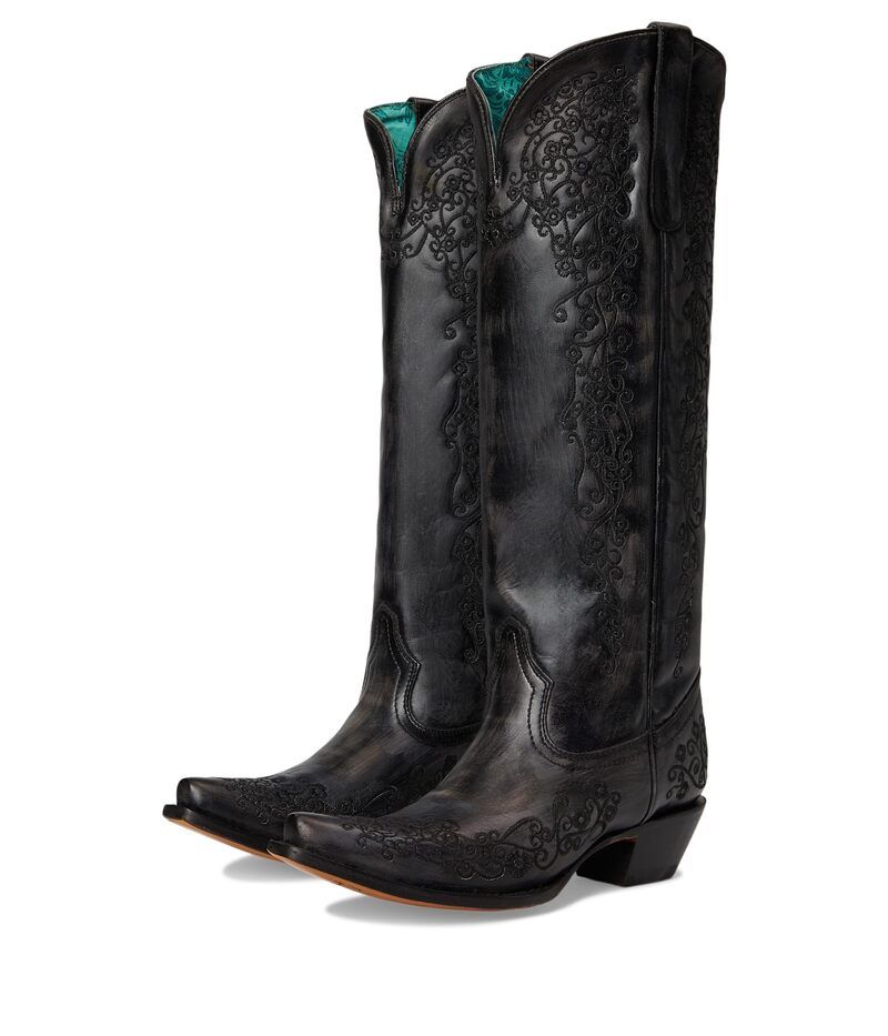 コーラルブーツ レディース シューズ ブーツ・レインブーツ Corral Boots A4788 BlackBone ブラック