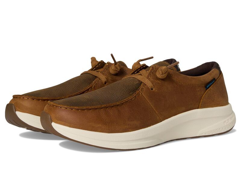アリアト メンズ シューズ デッキシューズ Ariat Buckeye H2o Dusted Wheat